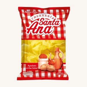 Santa Ana Potato chips, churrería style, from Basque country, bag 150 gr