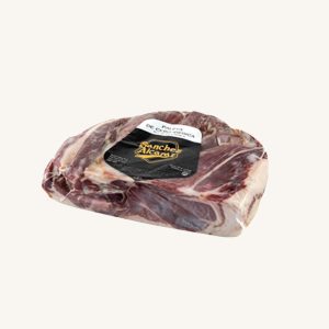 Sánchez Alcaraz Boneless Ibérico (50%) de cebo shoulder ham (paleta), white label, from Salamanca or Extremadura, half-piece approx. 1.4 kg